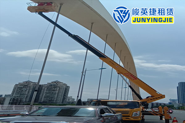 隆安柳州桥梁检测施工现场